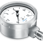 Bourdon Manomètre 0 à 250bar, Ø cadran 100mm MEX5A31B35